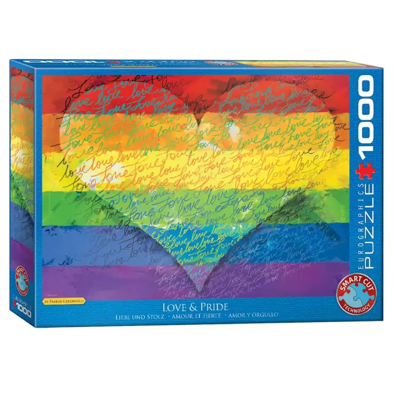 پازل 1000 تكه یوروگرافیک طرح love & pride كد5542