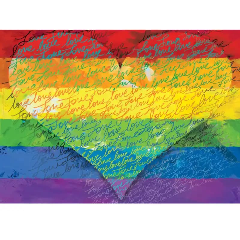پازل 1000 تكه یوروگرافیک طرح love & pride كد5542 — تصویر ۲