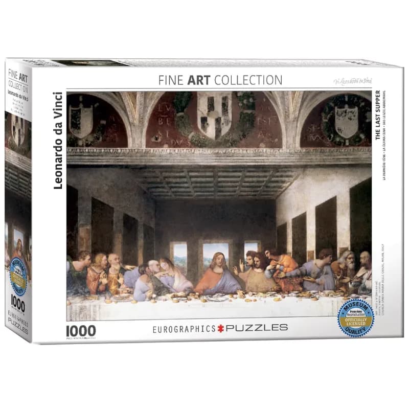 پازل 1000 تكه یوروگرافیک طرح the last supper كد 1320