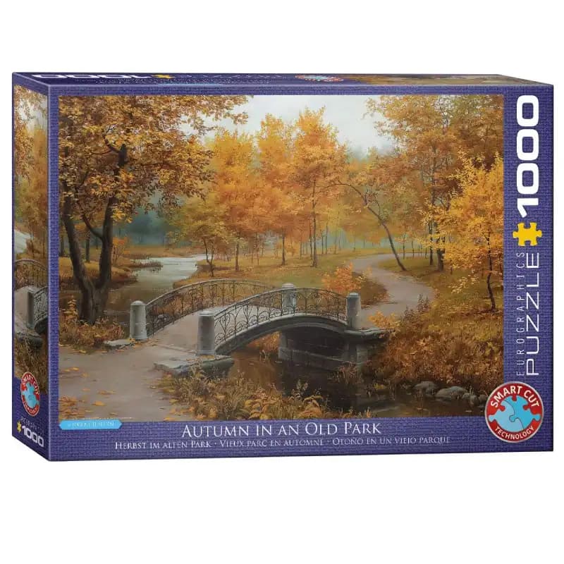 پازل 1000 تكه یوروگرافیک طرح autumn in an old كد 0979