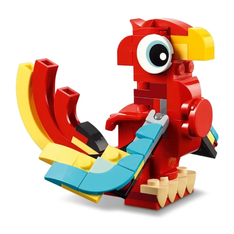 لگو RED DRAGON کریتور کد 31145 — تصویر ۸