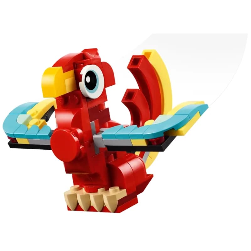 لگو RED DRAGON کریتور کد 31145 — تصویر ۲