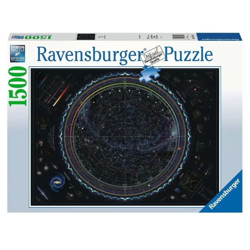 پازل 1500 تكه رونزبرگر طرح Map of the universe كد16213