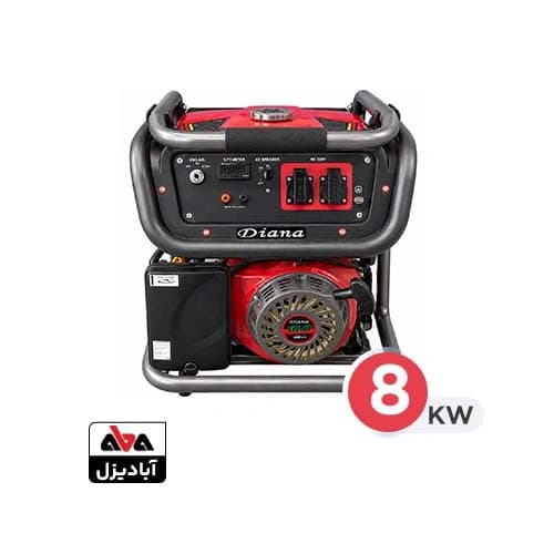 موتور برق بنزینی دیانا 8 کیلووات مدل RZ-10600 EW