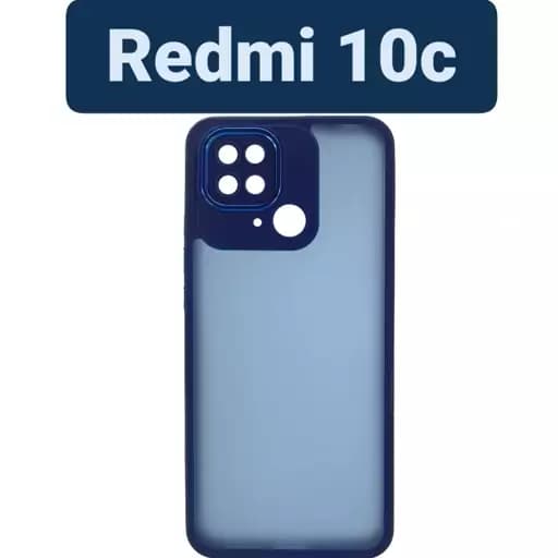قاب گوشی پشت مات شیائومی REDMI 10C قاب گوشی Redmi 10c گارد redmi 10c بک قاب گوشی ردمی 10 سی — تصویر ۲