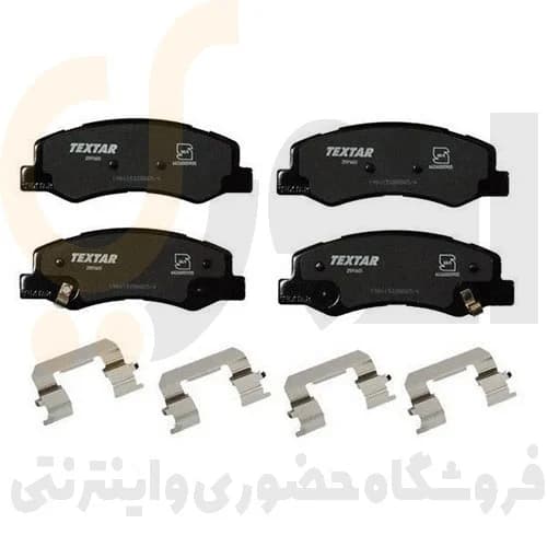 لنت ترمز دیسکی چرخ جلو رانا( 206TU5-207) – ISACO – تکستار TEXTAR — تصویر ۲
