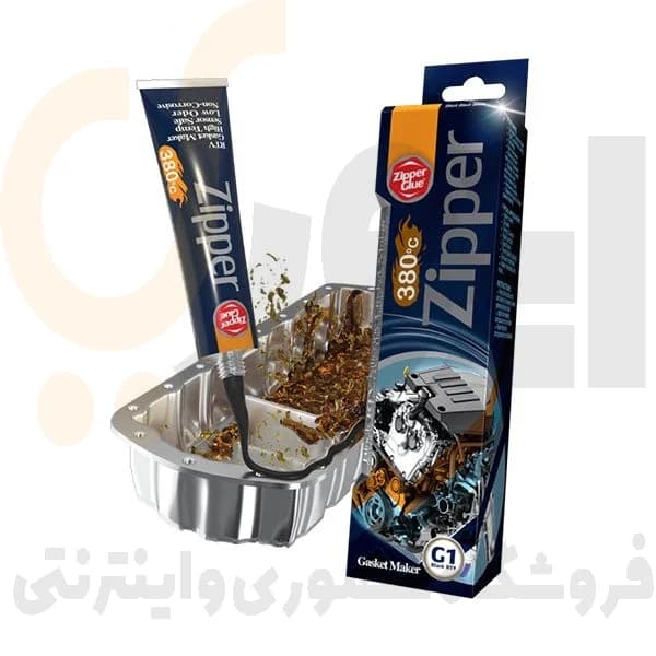 چسب واشر ساز خودرو زیپر (ZIPPER) مدل G1 حجم 85 میلی لیتر — تصویر ۳