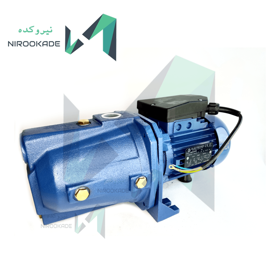پمپ آب جتی یک اسب الکتروژن CAM100 شافت و پروانه استیل ELECTROGEN