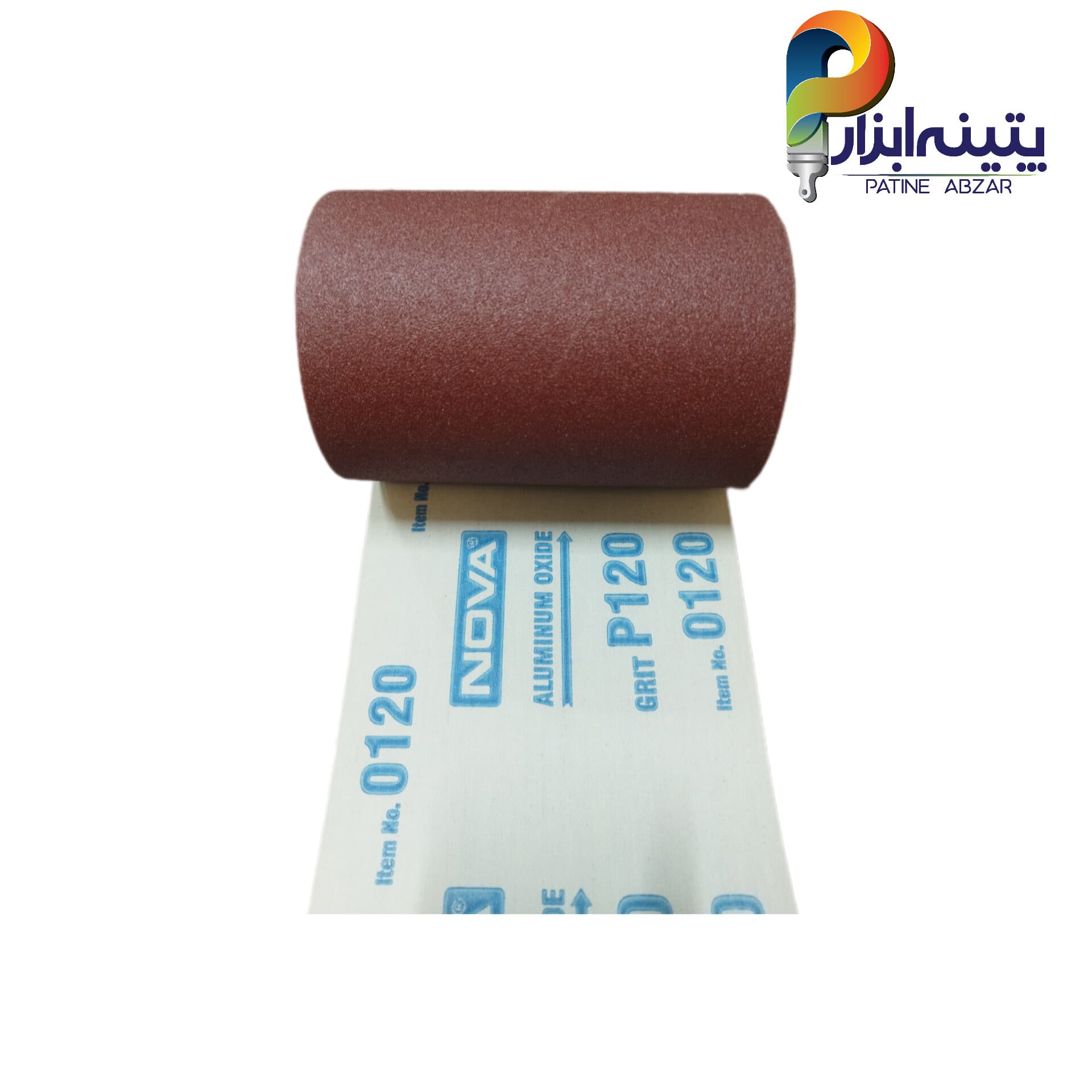 سنباده رول متری Nova شماره 120 یک متری