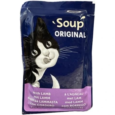 سوپ گربه فلیکس با طعم گوشت بره (48 گرمی)