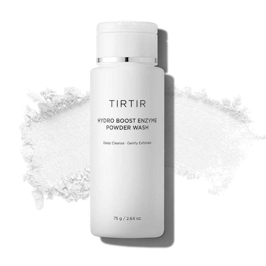 پودر شستشو هیدرو آنزیم روشن کننده تیر تیر TIRTIR Hydro Boost Enzyme Cleansing Powder مناسب برای انواع پوست با وزن 75 گرم
