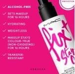 اسپری فیکس تثبت کننده ارایش مک STAY OVER مناسب انواع پوست باحجم 100 میلی لیتر — تصویر ۲