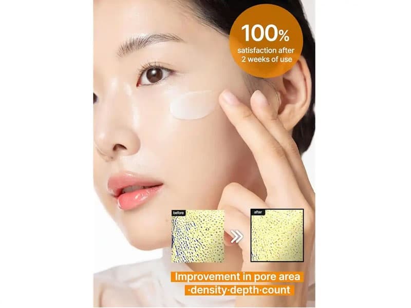 کرم ضد لک و کوچک کننده منافذ سلیمکس Celimax Pore+Dark Spot Brightening Cream مناسب انواع پوست حجم 35 میلی لیتر — تصویر ۷
