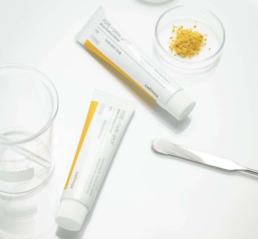 کرم ضد لک و کوچک کننده منافذ سلیمکس Celimax Pore+Dark Spot Brightening Cream مناسب انواع پوست حجم 35 میلی لیتر — تصویر ۶