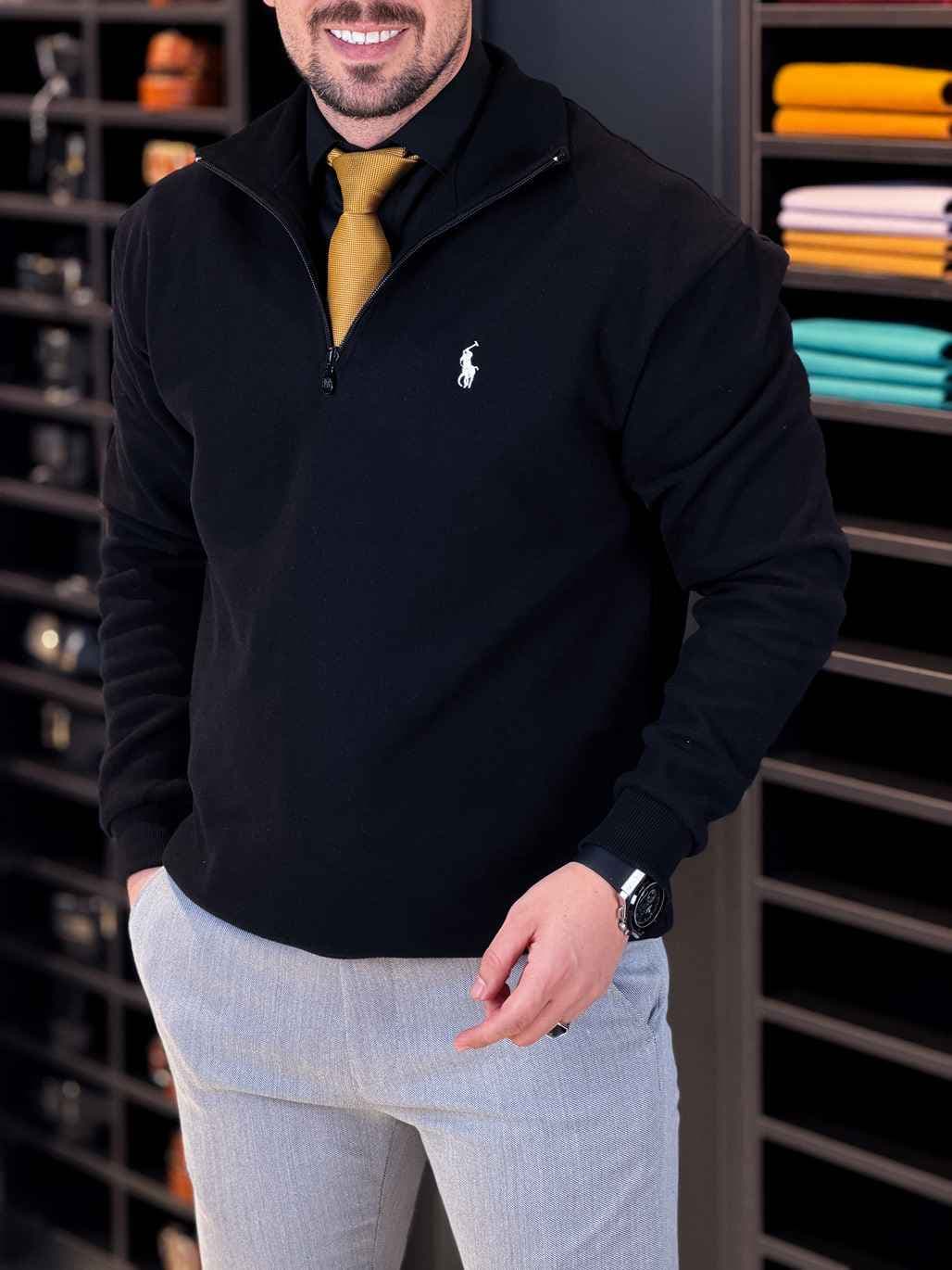 پلیور 320401 POLO مشکی
