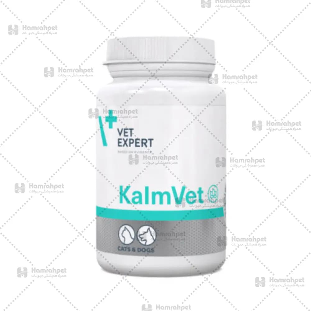 مکمل آرامبخش سگ و گربه وت اکسپرت مدل KalmVet بسته 60 عددی