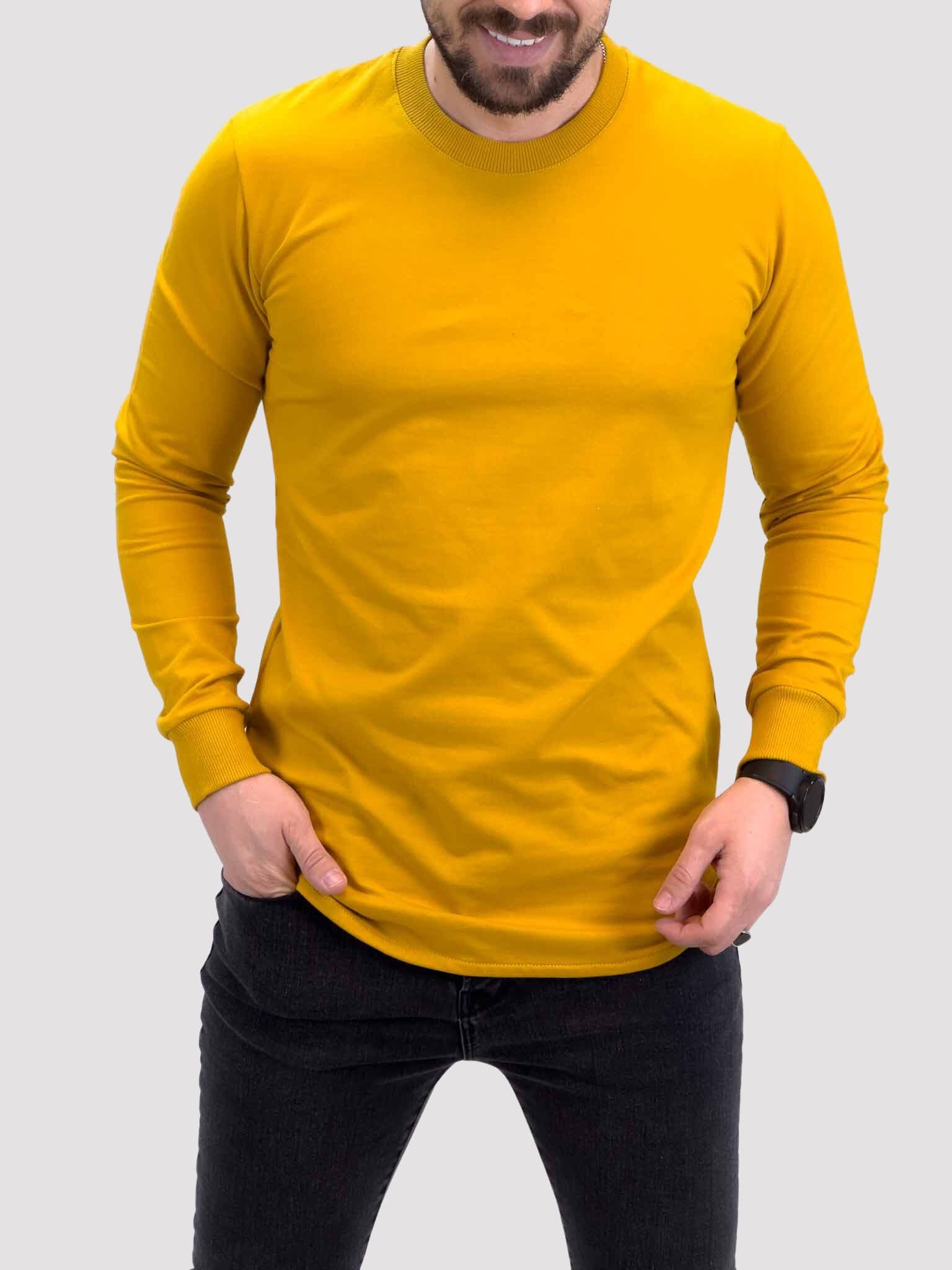 تیشرت 180201 ZARA خردلی — تصویر ۳