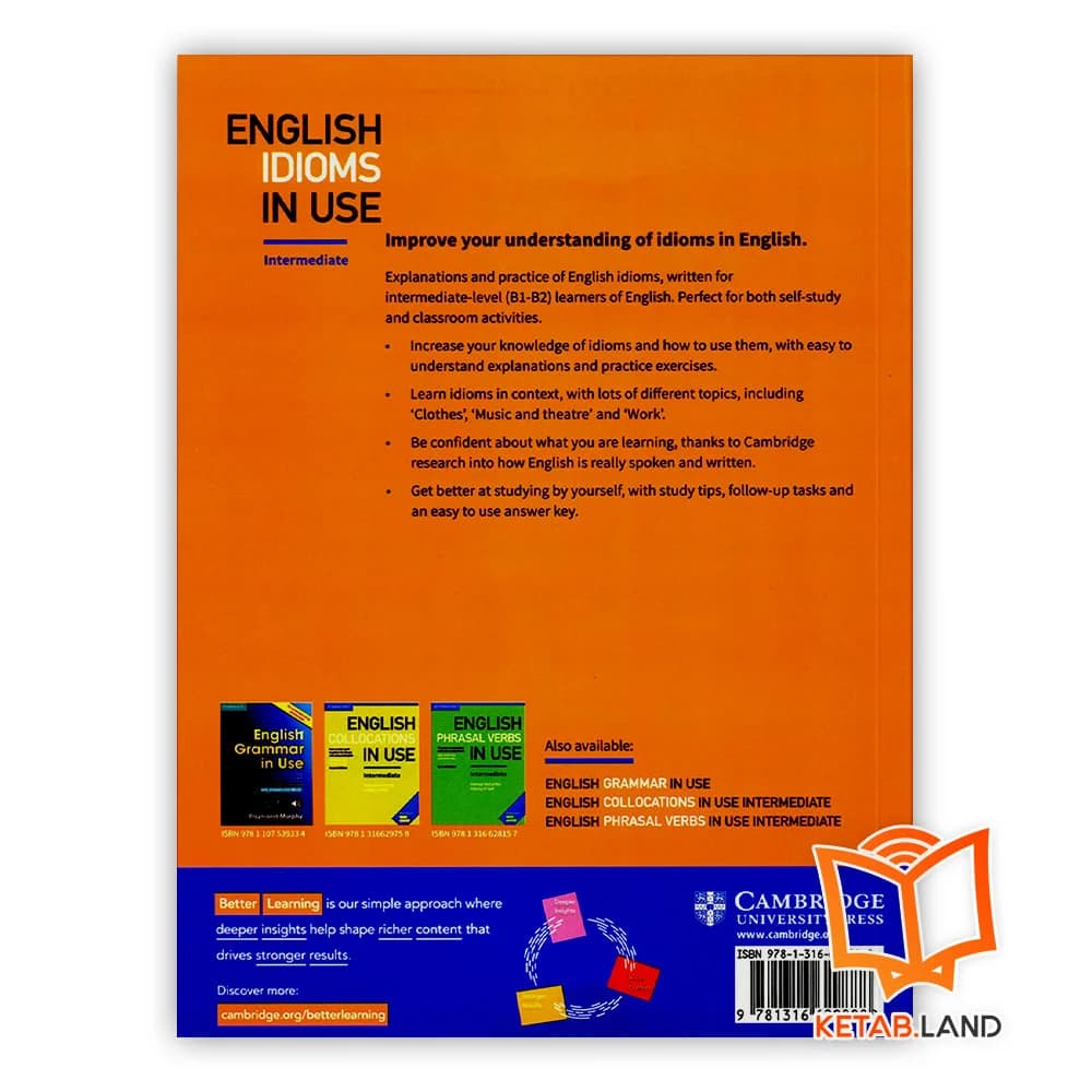 کتاب Intermediate Cambridge English Idioms in Use 2nd — تصویر ۲
