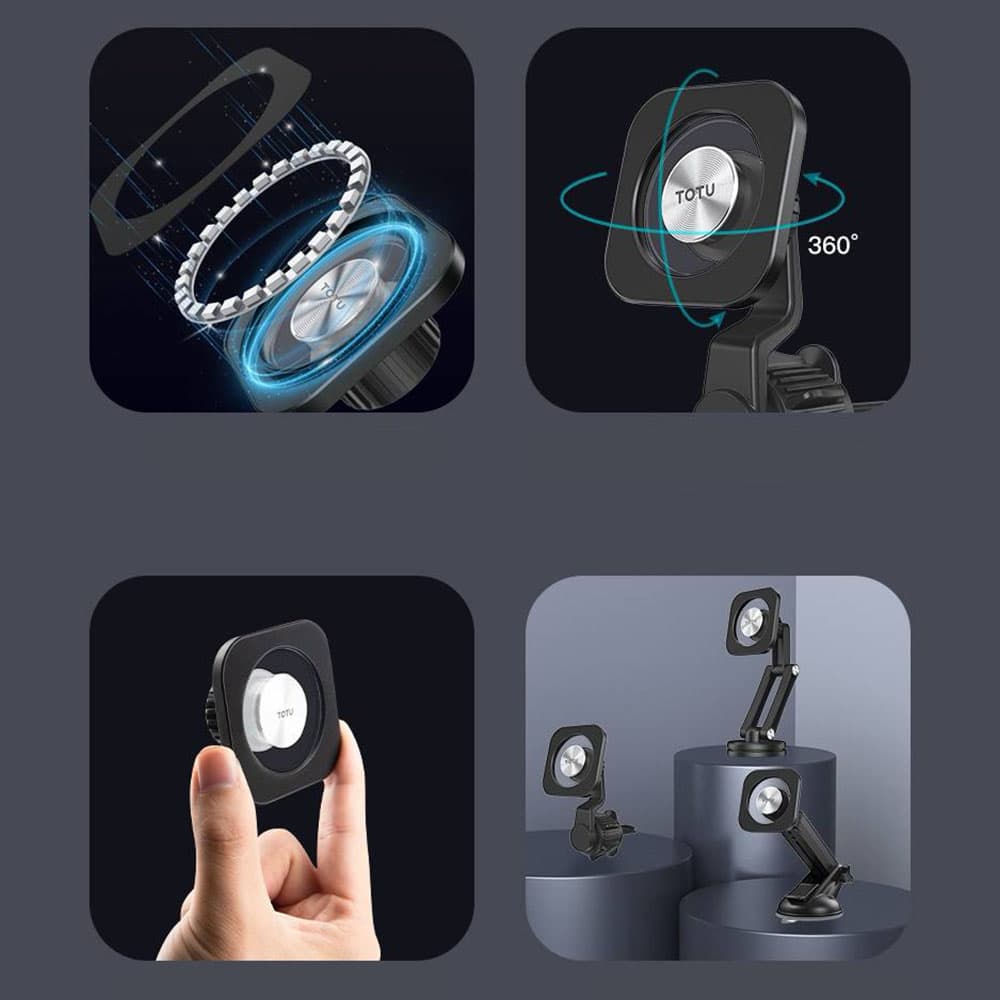 هولدر مگنتـی اورجینال TOTU برای شیشه و داشبورد مدل CH-1 — تصویر ۴