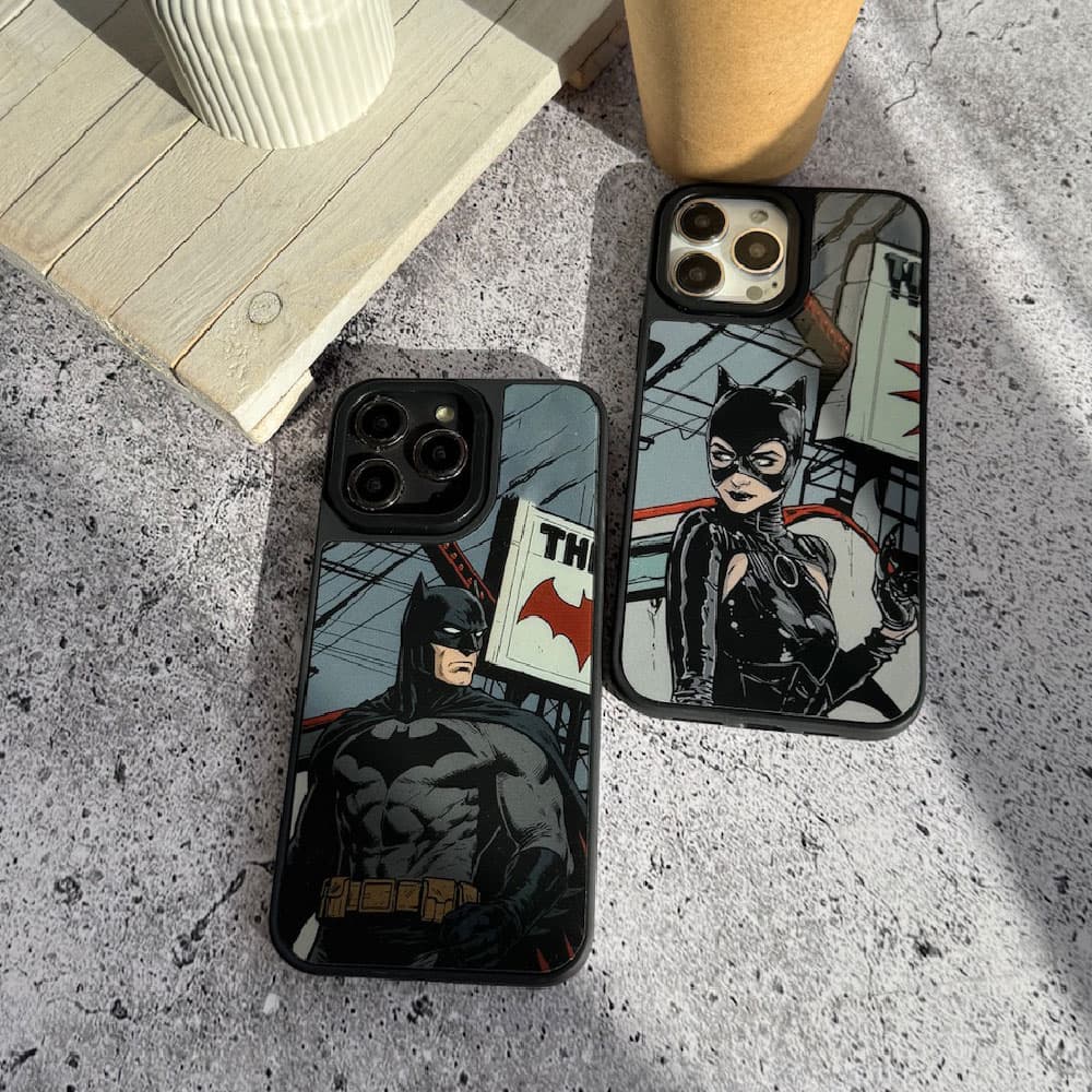 قاب آینه ای چاپی سفارشی (کد 0478) مدل بتمن و کت وومن – batman & catwoman مناسب برای گوشی موبایل سامسونگ Samsung Galaxy A12 / A13 / A14 / A15 / A21S / A22 4G / A23 / A24 / A25 / A30S / A31 / A32 4G / A — تصویر ۶