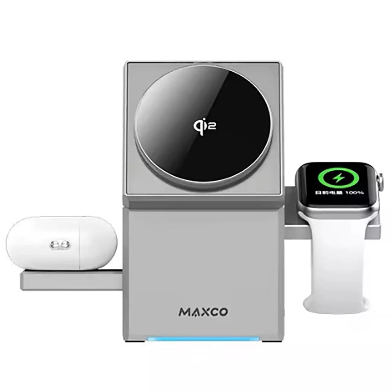 شارژر وایرلس رومیزی MAXCO — تصویر ۲