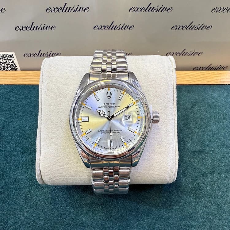 ساعت مردانه طرح رولکس اویسمستر کلاسیک R-45