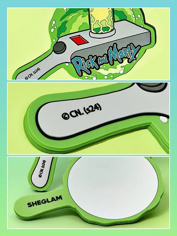 آینه دستی RICK AND MORTY شیگلم SHEGLAM — تصویر ۵