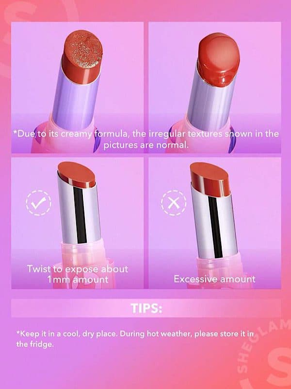 رژ لب براق MIRROR KISS رنگ IT TAKES GUTS شیگلم SHEGLAM — تصویر ۸