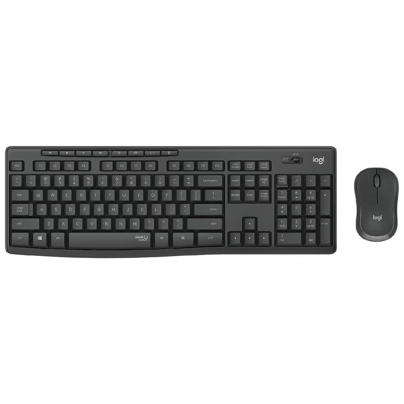 ست موس و کیبورد بی سیم بی صدا لاجیتک MK295 — تصویر ۳