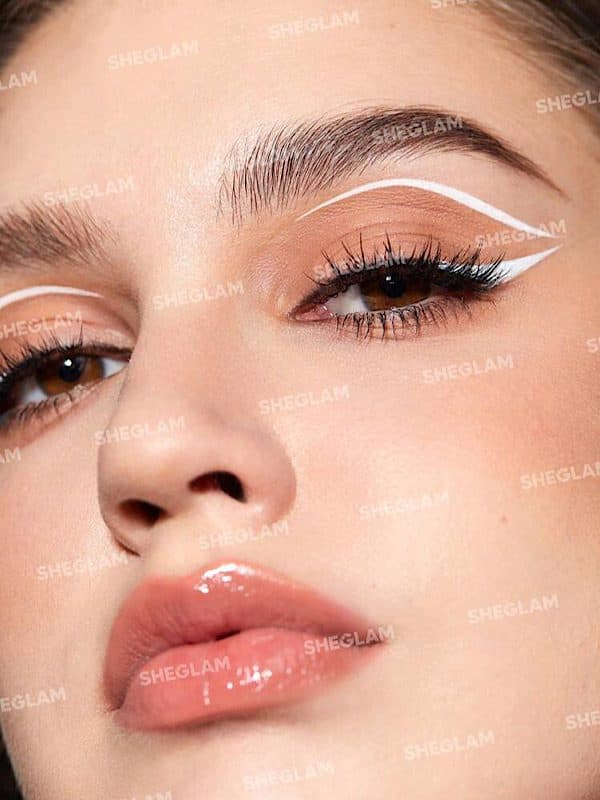 خط چشم ضد آب دو طرفه WING IT رنگ WHITE شیگلم SHEGLAM — تصویر ۲