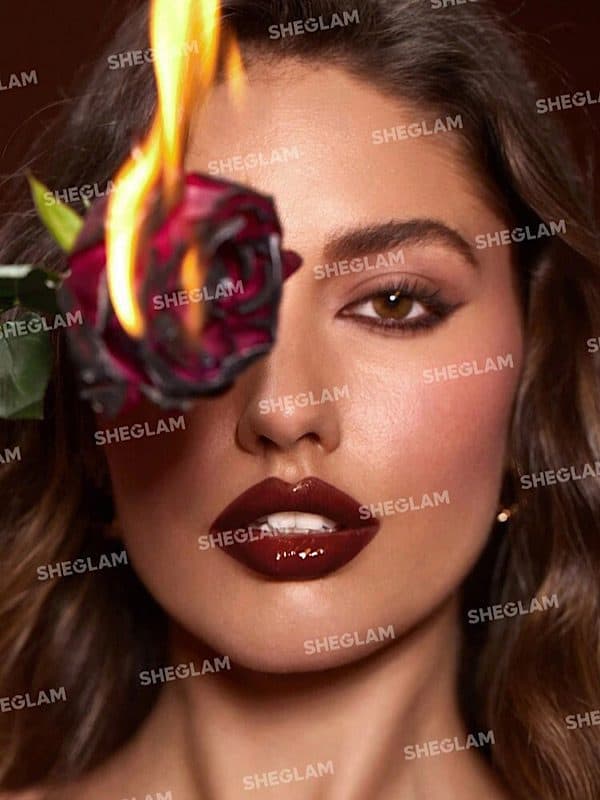 برق لب تقویت کننده EMBER ROSE IMMORTAL LOVE رنگ TREASUREشیگلم SHEGLAM — تصویر ۵