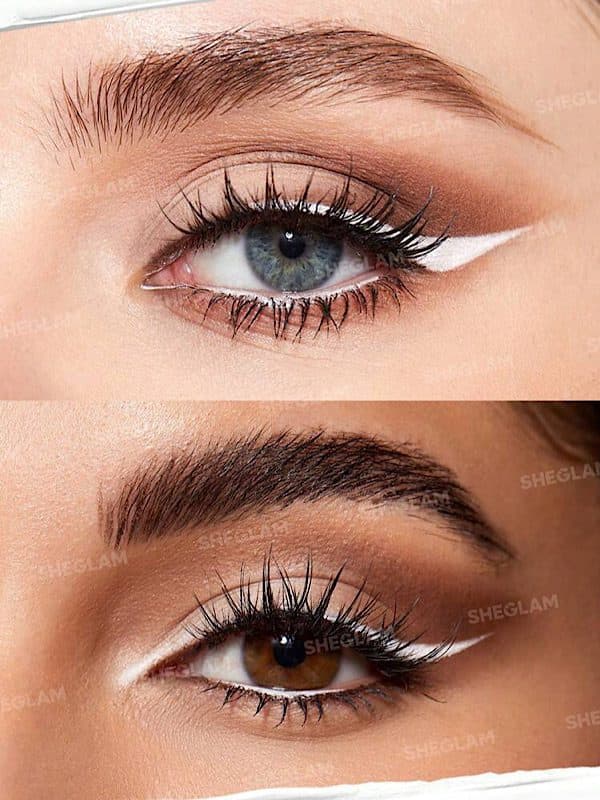 خط چشم ژلی غیر قابل پخش INTENSIFY رنگ WHITE شیگلم SHEGLAM — تصویر ۷