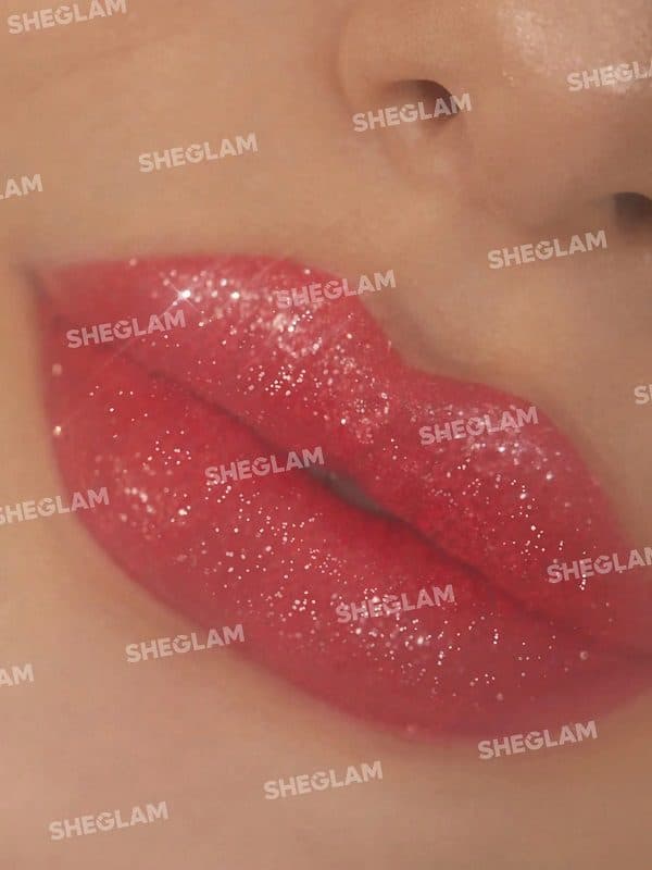 کیت گلیتر LIP DAZZLER رنگ ‏ RED CARPET شیگلم SHEGLAM — تصویر ۳