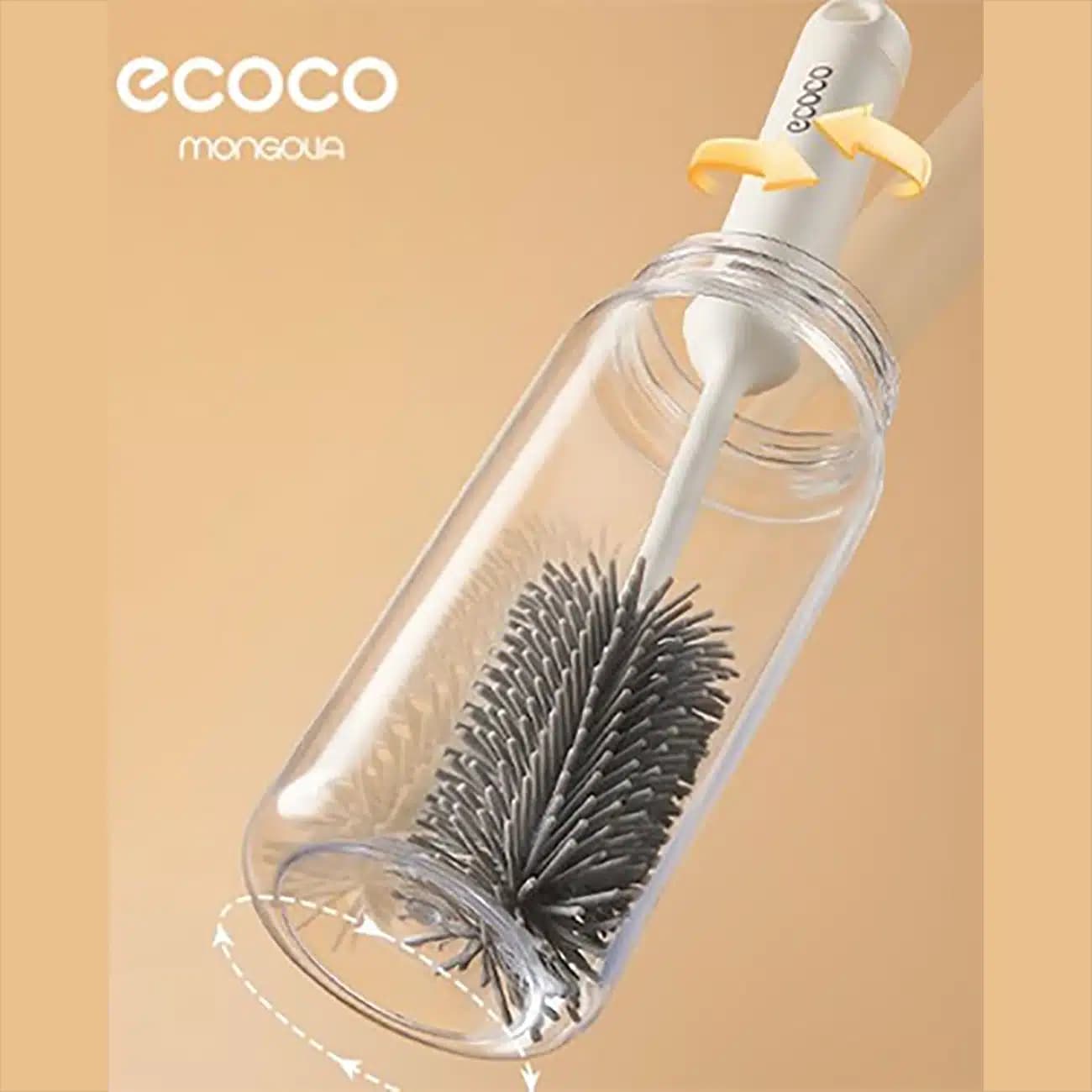 برس شستشوی لیوان و بطری شیشهای اکوکو ecoco مدل E24029 — تصویر ۳