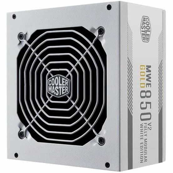 منبع تغذیه کولرمستر مدل Cooler Master MWE 850 GOLD – V2 White Edition (ATX3.1) کارکرده