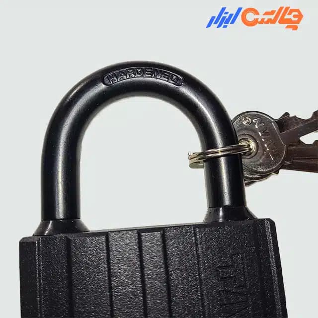 قفل آویز 75 مشکی تیوان مدل BLACK-TIVAN — تصویر ۲