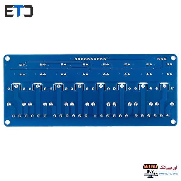 ماژول رله 5 ولت 8 کاناله با اپتوکوپلر RELAY MODULE — تصویر ۳