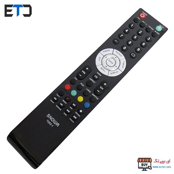 ریموت کنترل تلویزیون اسنوا Snowa T202-1 — تصویر ۴