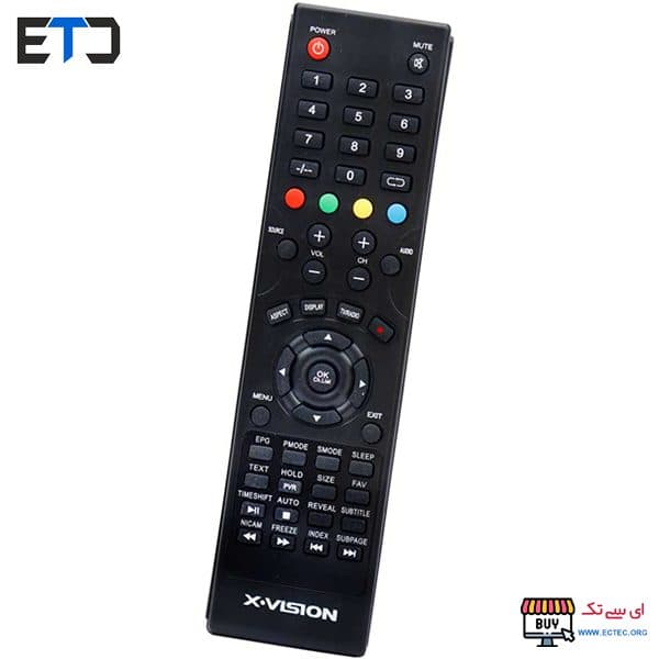 ریموت کنترل تلویزیون ایکس ویژن X.VISION T200 طرح آلفا — تصویر ۲