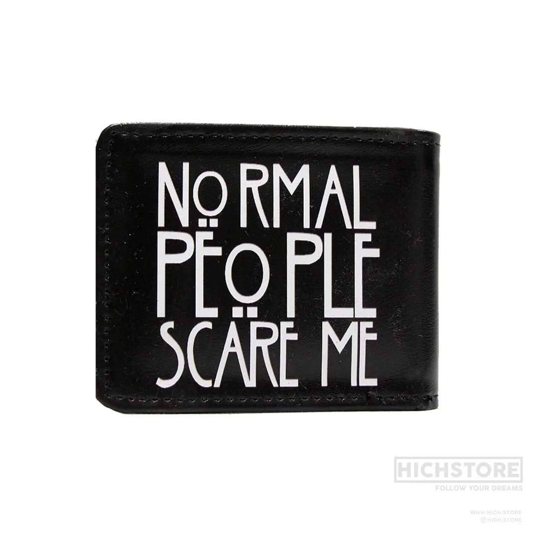 کیف پول چرم normal people scare me