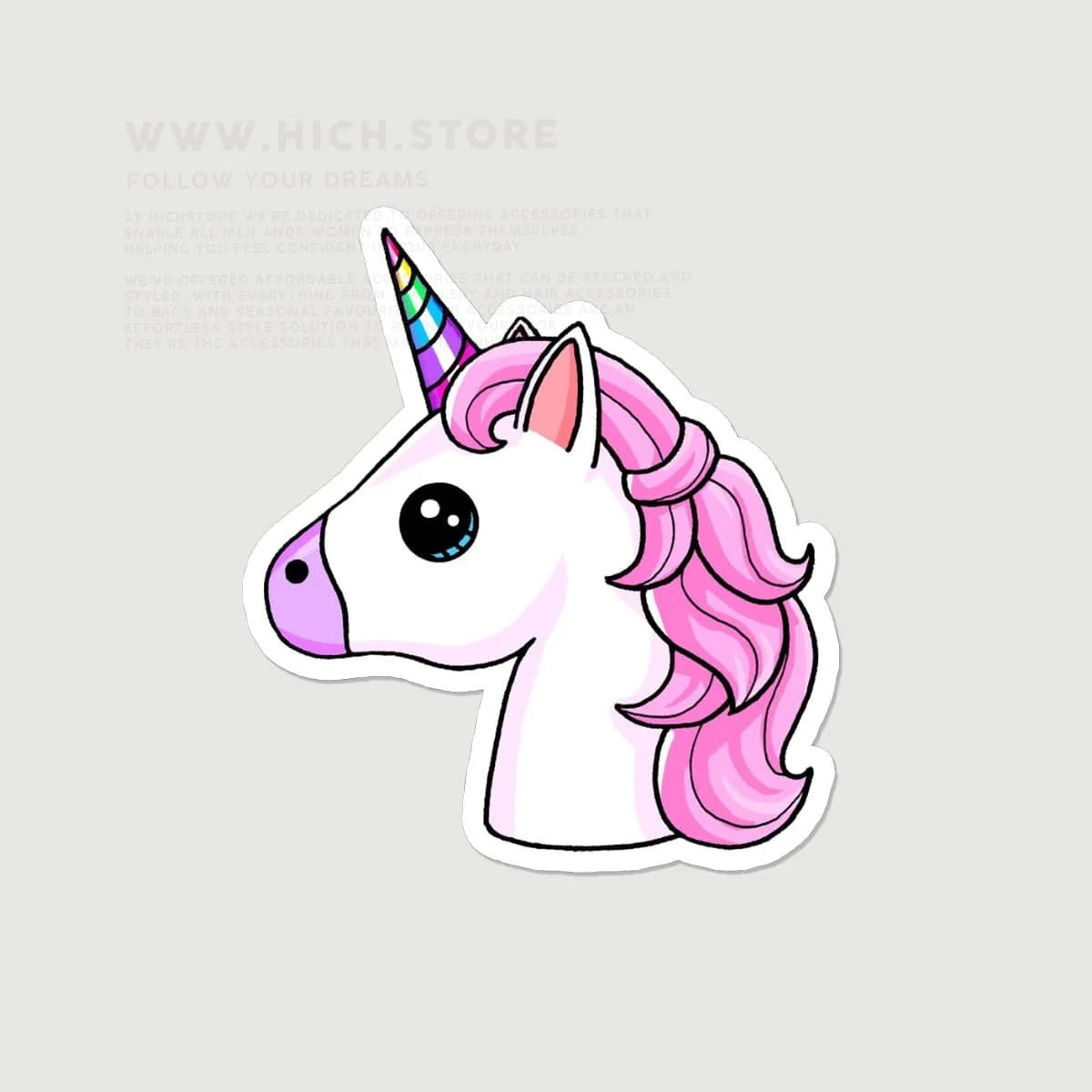 استیکر Unicorn Head