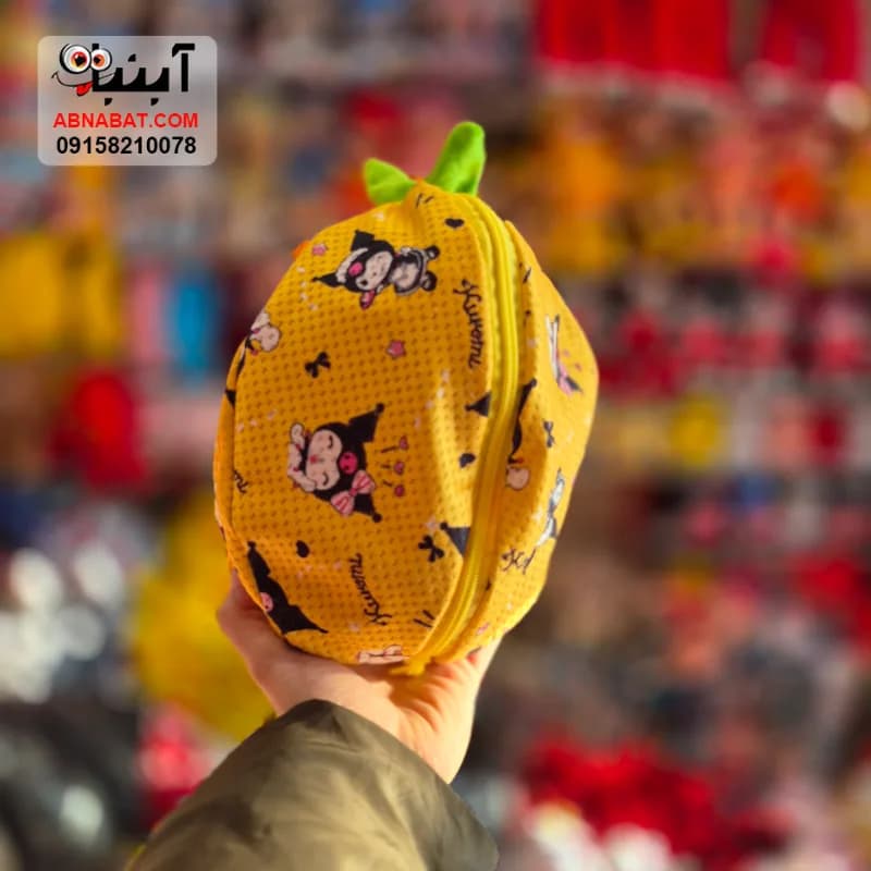 عروسک کرومی سورپرایزی طوسی 22 سانتی کد 1470 — تصویر ۴