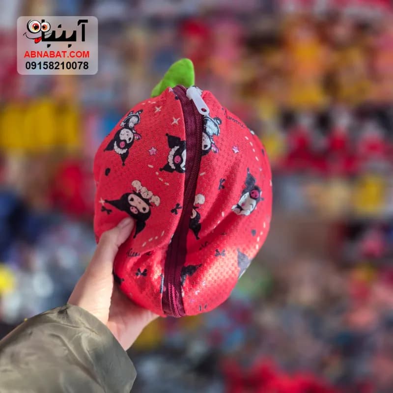 عروسک کرومی سورپرایزی طوسی 22 سانتی کد 1470 — تصویر ۲