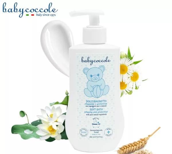 شامپو بدن و مرطوب کننده بیبی کوکول (Babycoccole) مدل SHA حجم 250 میلی لیتر — تصویر ۲