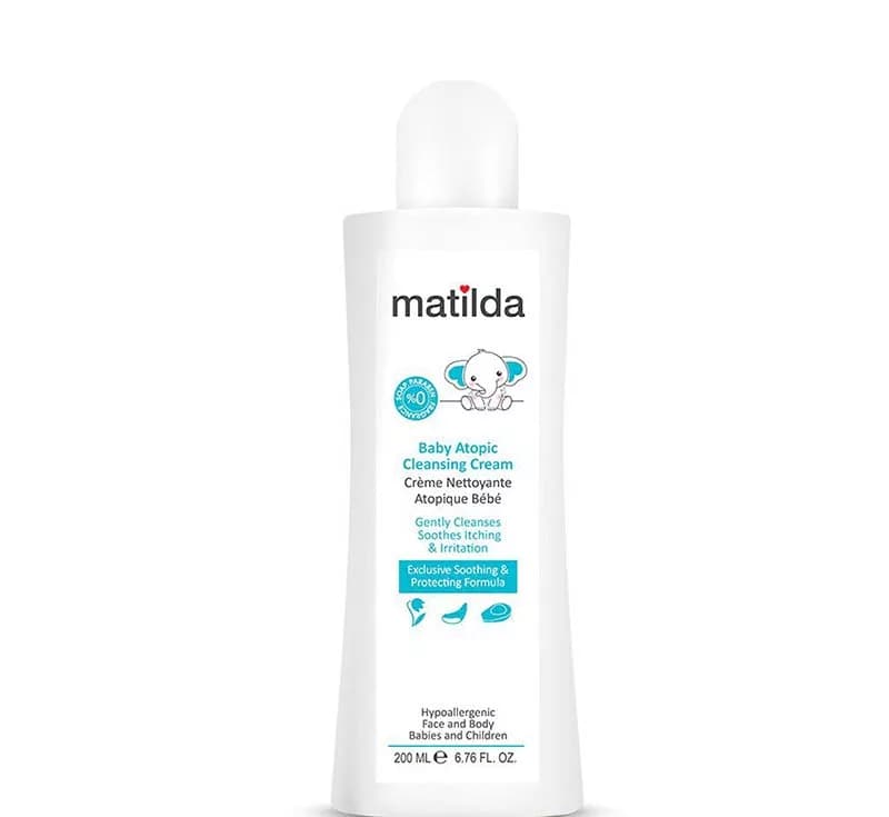پاک کننده کرمی کودک ماتیلدا (Matilda) مدل Atopic حجم 200 میلی لیتر