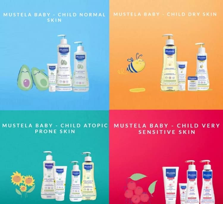ژل شستشو سر و بدن کودک موستلا (Mustela) حجم 200 میلی لیتر — تصویر ۲