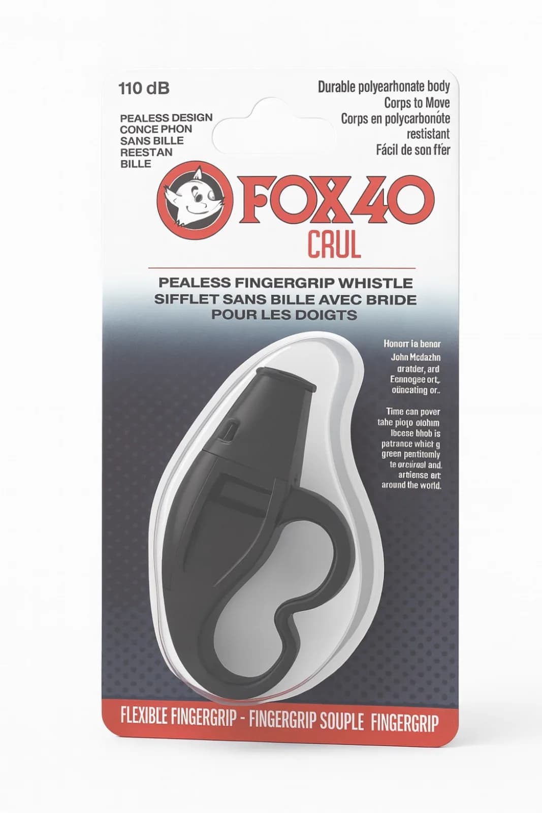 سوت داوری انگشتی فاکس 40 مدل کال FOX40 CAUL شناسه 10100549 — تصویر ۲