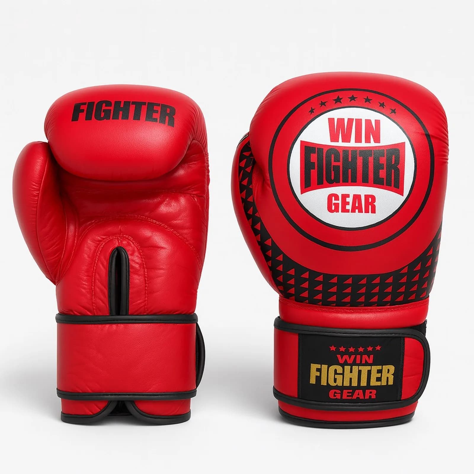 دستکش بوکس چرم اورجینال WIN FIGHTER شناسه 10100532 — تصویر ۲