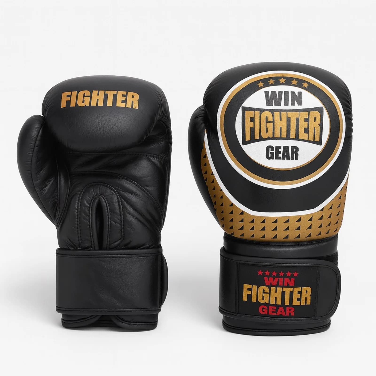 دستکش بوکس چرم اورجینال WIN FIGHTER شناسه 10100532 — تصویر ۴