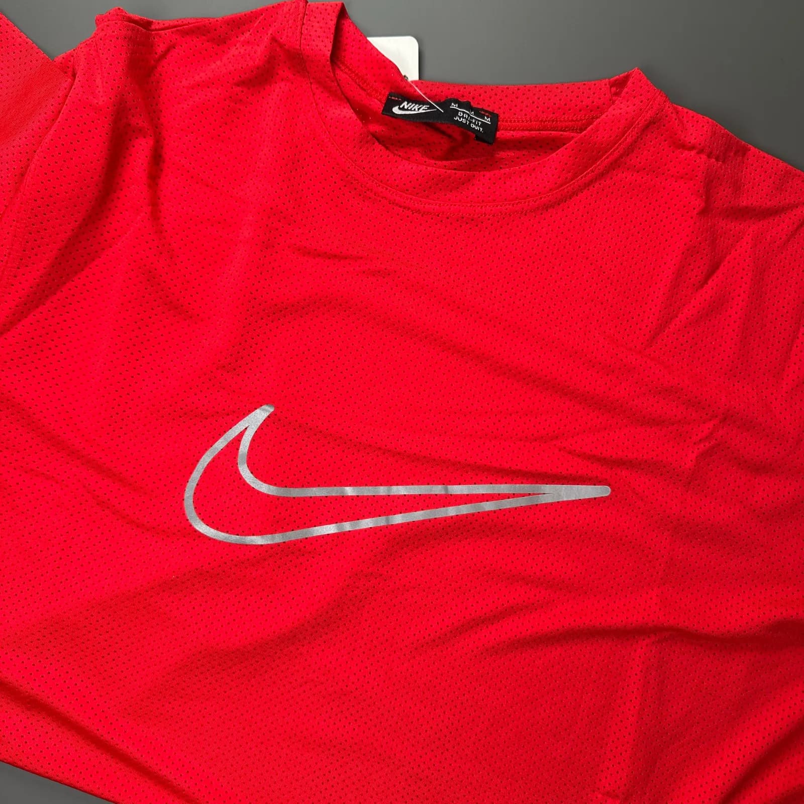تیشرت پارچه سوزنی مردانه نایک NIKE کد 6904 — تصویر ۲